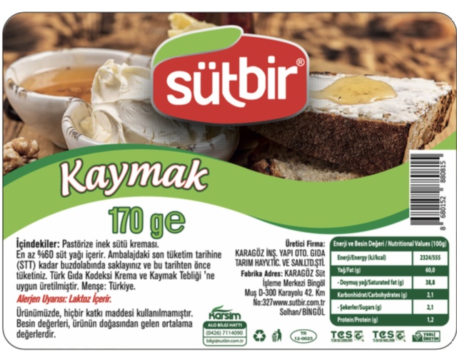 Kaymak 170 gr